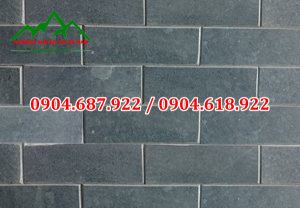 Đá mài vát cạnh đen trang trí