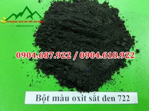 bột màu oxit sắt đen