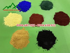 ứng dụng bột màu oxit sắt