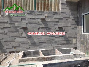 Cung cấp đá ong xám ốp tường 3D