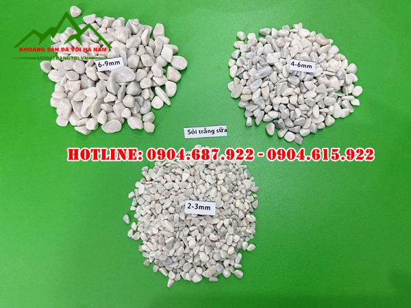 Bán sỏi trắng làm sỏi rửa