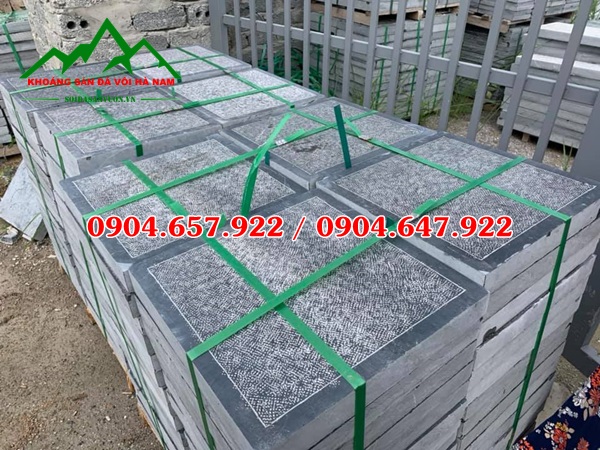 đá xanh rêu băm mặt trừ viền