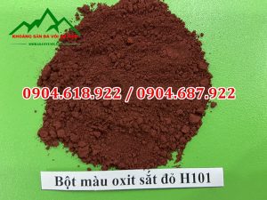 Bột màu oxit sắt đỏ nâu (H101)