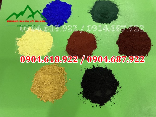 Bột màu oxit sắt
