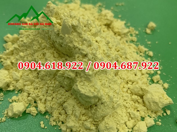 Bột màu vàng chanh