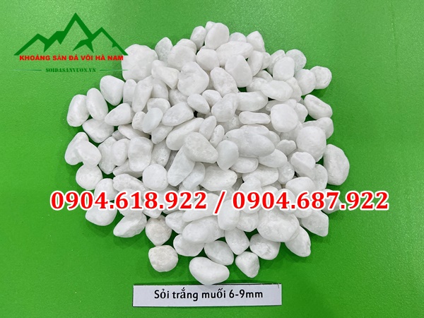 Sỏi trắng muối 9-12mm