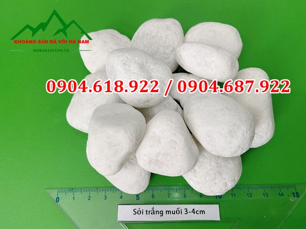 Sỏi trắng muối 30-40mm