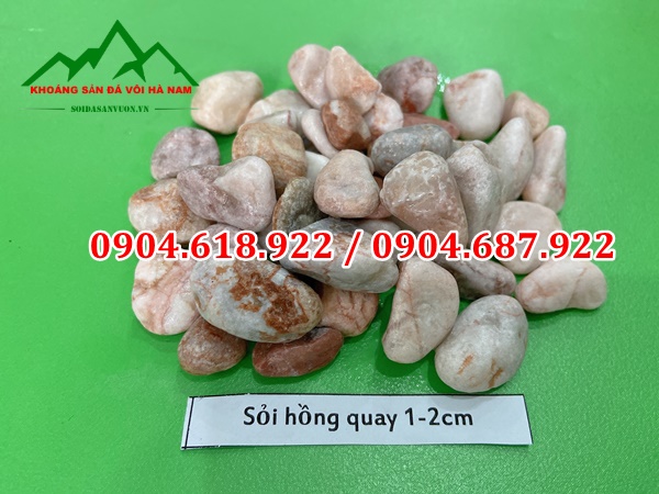 Sỏi hồng quay 10-20mm