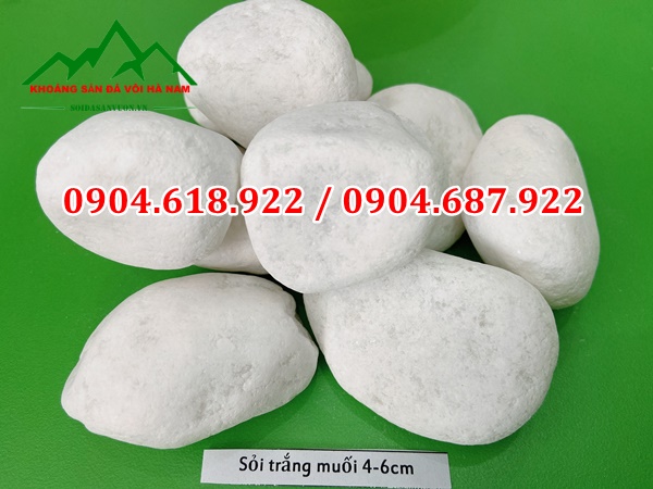 Sỏi trắng muối 40-60mm