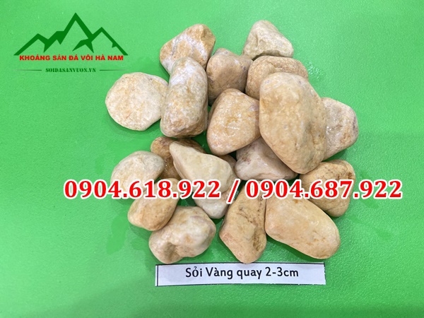 Sỏi vàng quay 20-30mm