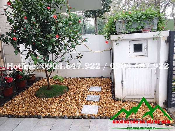 Soi trang tri san vuon