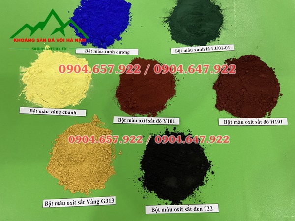 bán bột màu oxit sắt