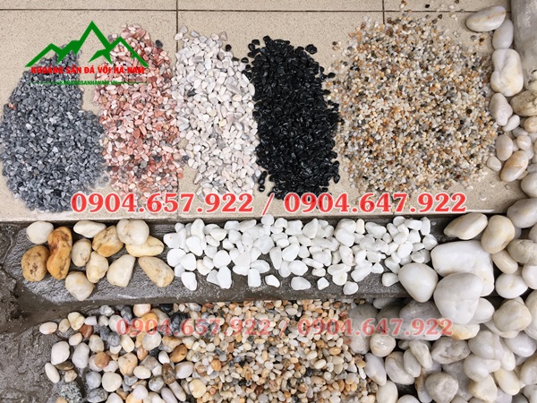 báo giá sỏi trang trí