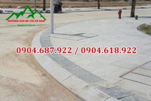 đá cát kết khò lửa lát vỉa hè