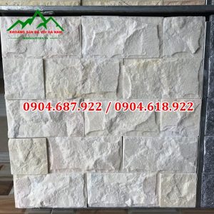 đá bóc trắng ốp tường