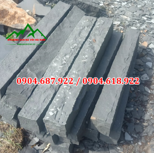 Đá cây bazan đen 10x10x40