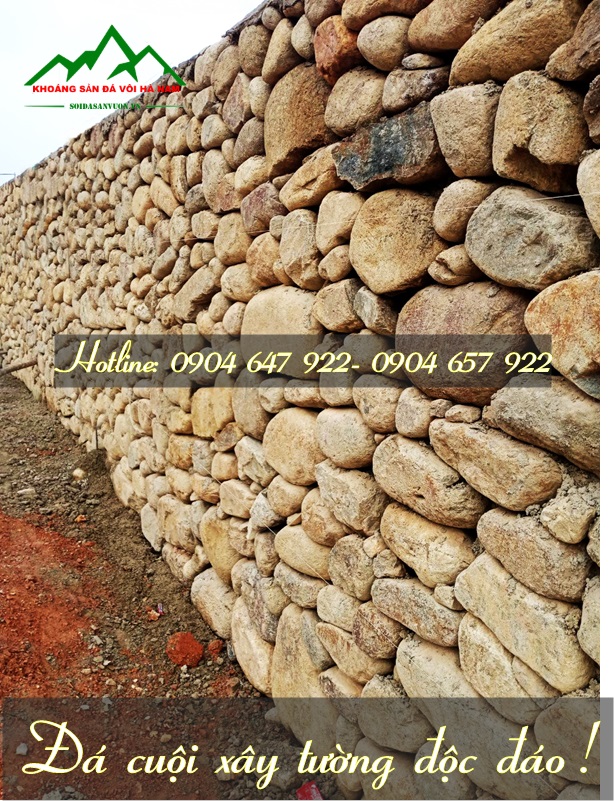 đá cuội trang trí sân vườn