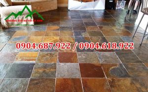 đá slate đá sắc lai châu lát nền