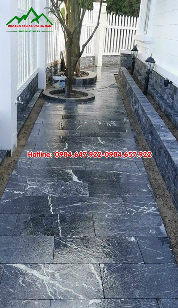 Đá sỏi lát sân vườn