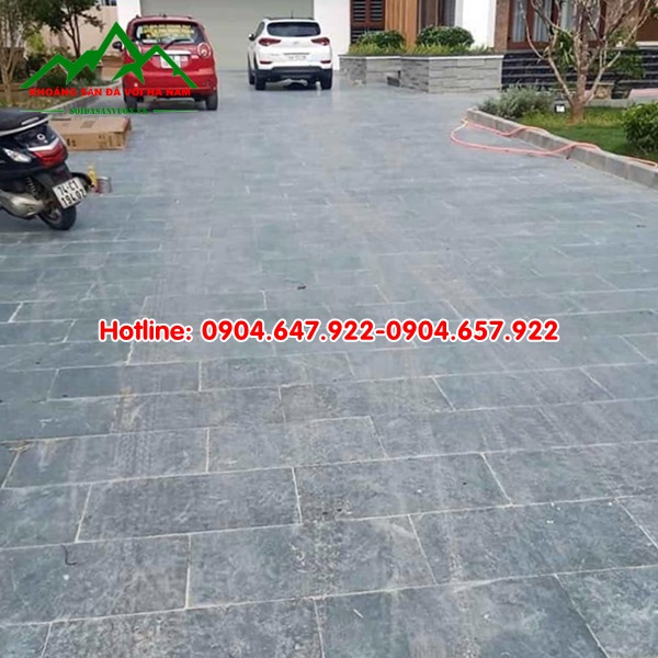 Đá sỏi lát sân vườn