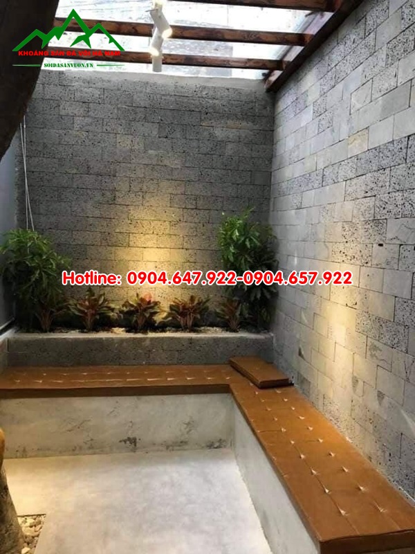 Giá đá ong xám ốp tường