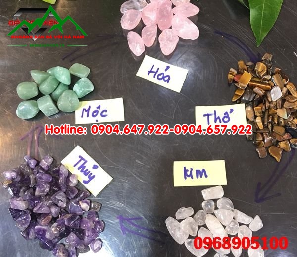 giá sỏi thạch anh vụn trang trí sân vườn