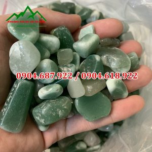 thạch anh vụn xanh lá cây