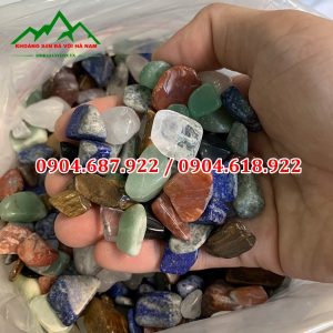 thạch anh vụn ngũ sắc