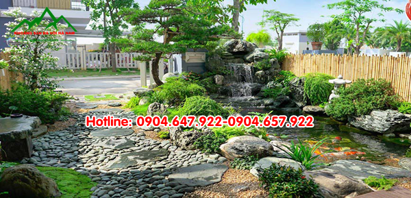 sỏi đen trang trí hồ cá