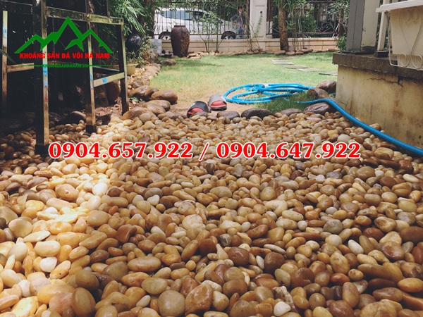 báo giá sỏi sân vườn