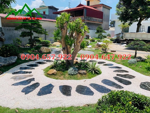 cung cấp sỏi rải vườn nhật
