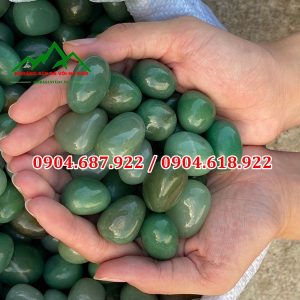sỏi thạch anh xanh