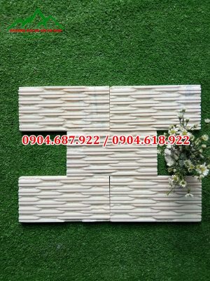 đá răng lược trắng