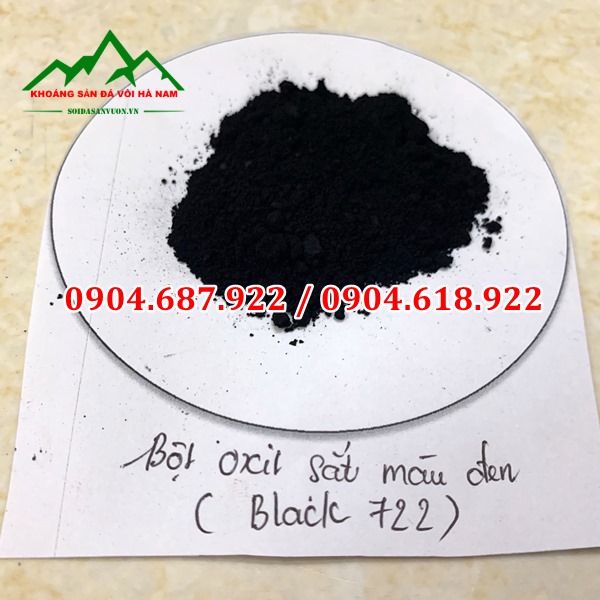 bột màu oxit sắt đen