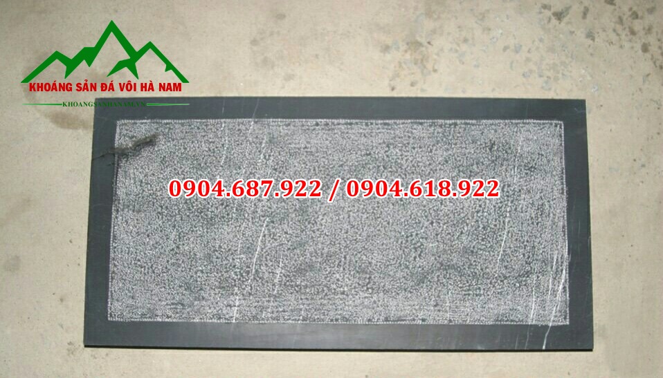 đá băm mặt trừ viền xanh đen 30x60