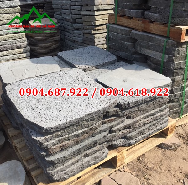 đá ong xám lát nền