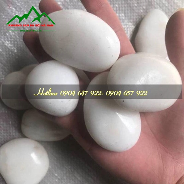 Sỏi trắng nhập khẩu Sỏi trắng trang trí