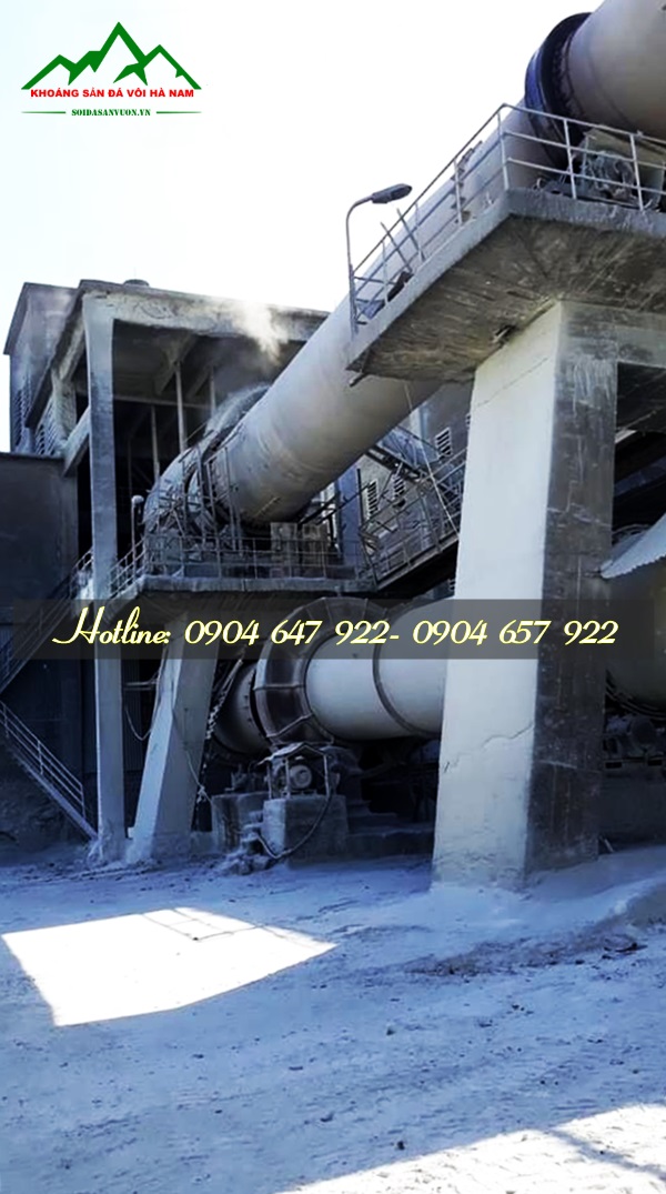 Nhà máy sản xuất vôi nung - Công ty Khoáng Sản Đá Vôi Hà Nam