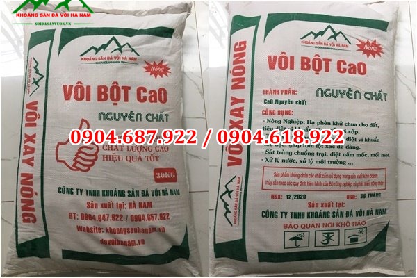 vôi bột CaO