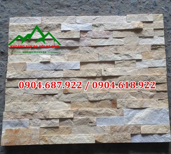 đá ghép vàng nhạt