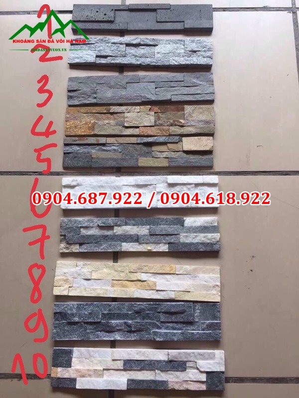đá ghép ốp tường 3D