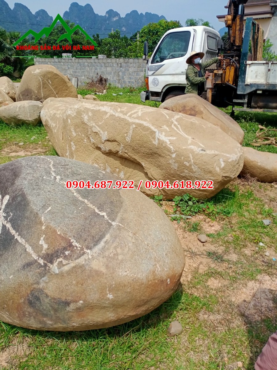 đá cuội suối cỡ lớn