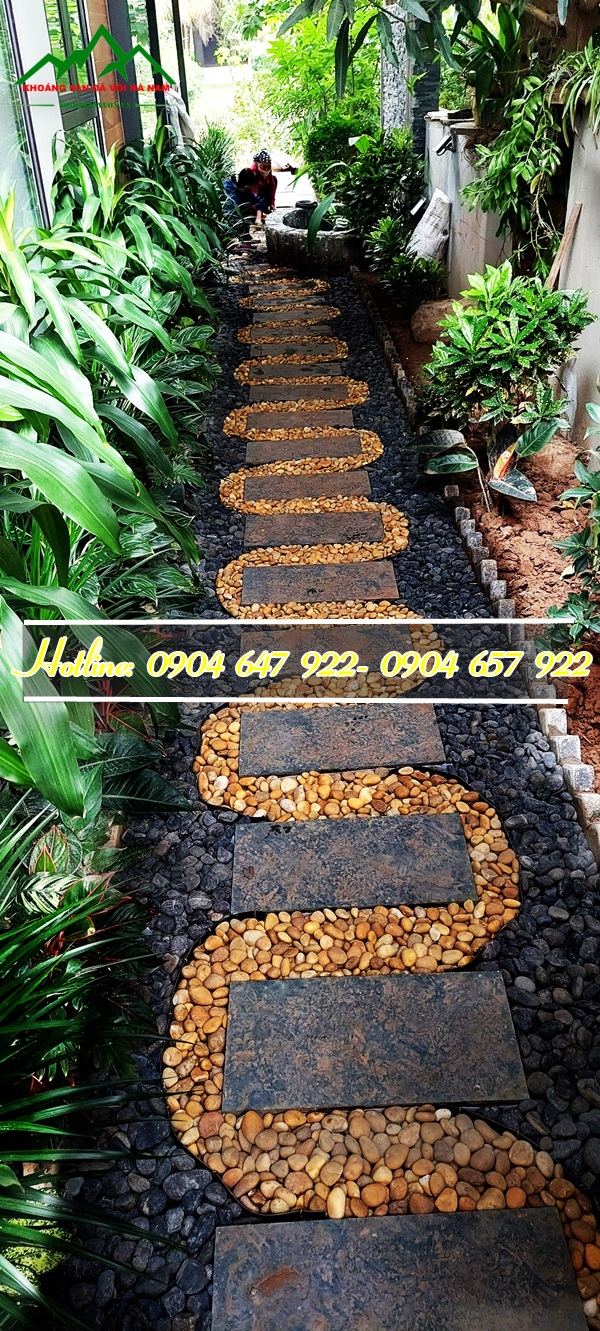 Sỏi lát sân vườn vạn người mê