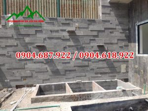 đá ong xám ốp tiểu cảnh