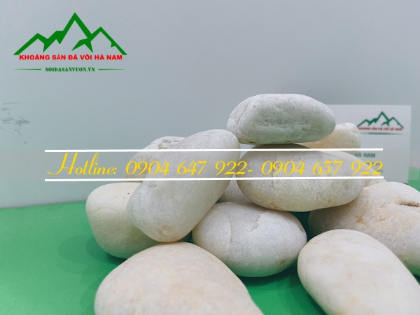 sỏi trắng suối