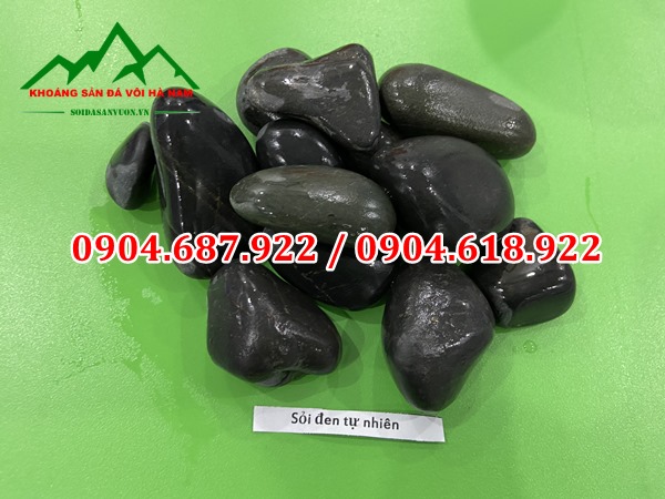 sỏi tự nhiên gắn tường