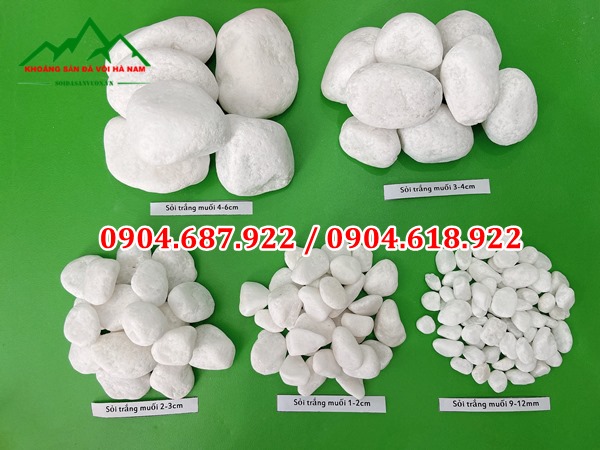sỏi trắng muối