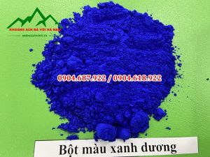 cung cấp bột màu xanh duong