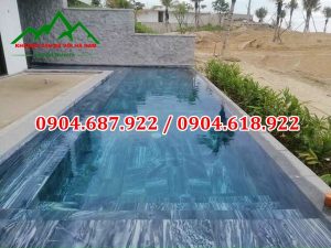 ốp lát bể bơi