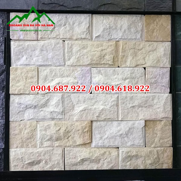 đá bóc vàng ốp tường